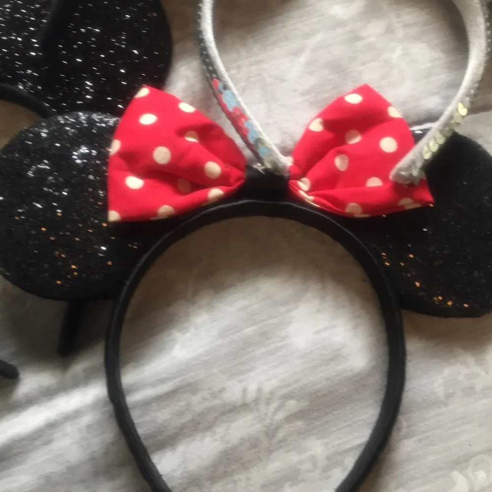 Set of 4 Minnie Mouse ears - Picture 3 of 6